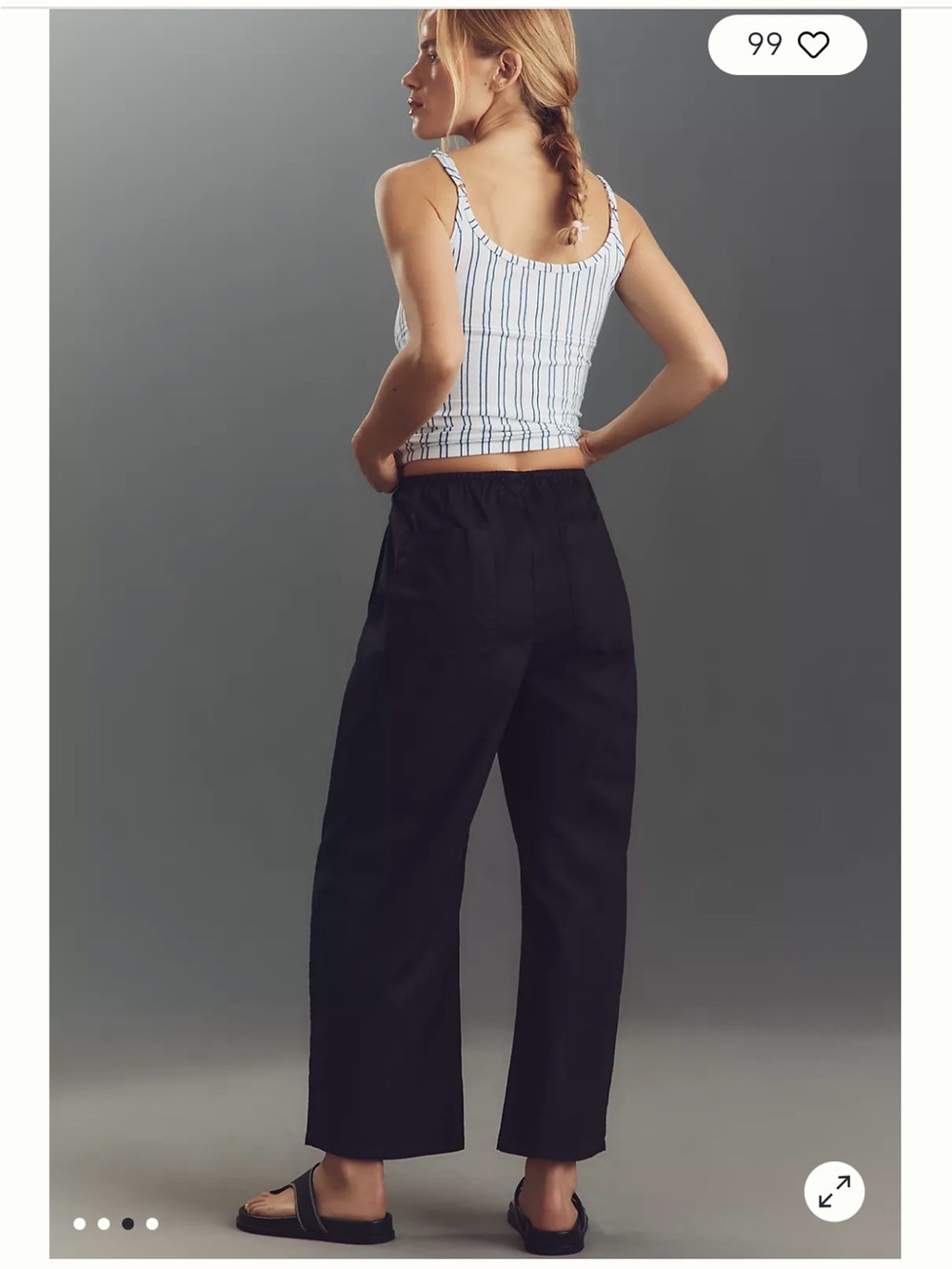 Women’s Pistola Theo black drawstring pants size XS - Picture 2 of 8